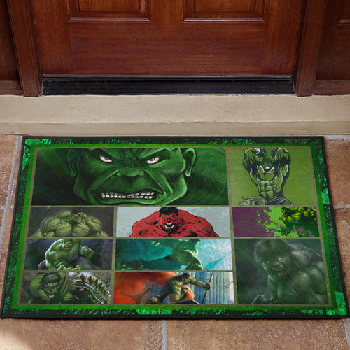 Angry Hulk The Incredible Hulk Door Mat Movie Home Decor Custom For Fans NT042002