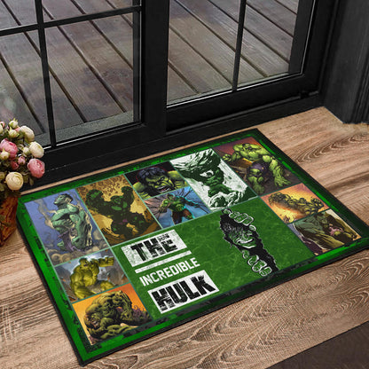 Angry Hulk The Incredible Hulk Door Mat Movie Home Decor Custom For Fans NT042004