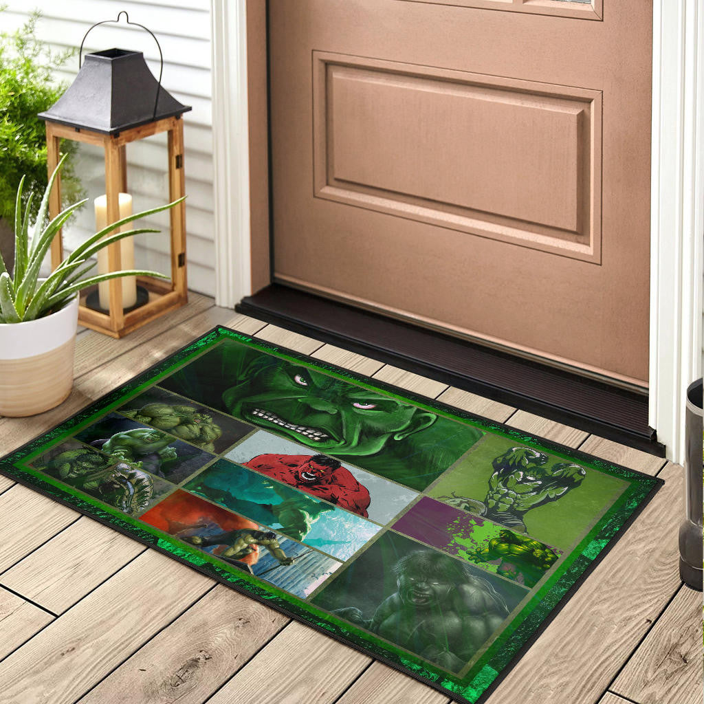 Angry Hulk The Incredible Hulk Door Mat Movie Home Decor Custom For Fans NT042002