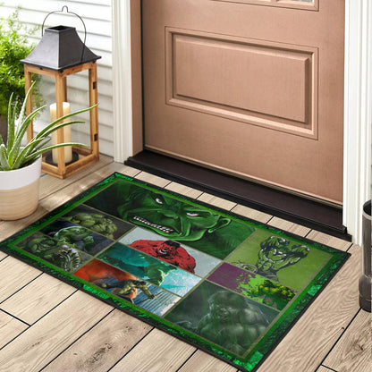 Angry Hulk The Incredible Hulk Door Mat Movie Home Decor Custom For Fans NT042002