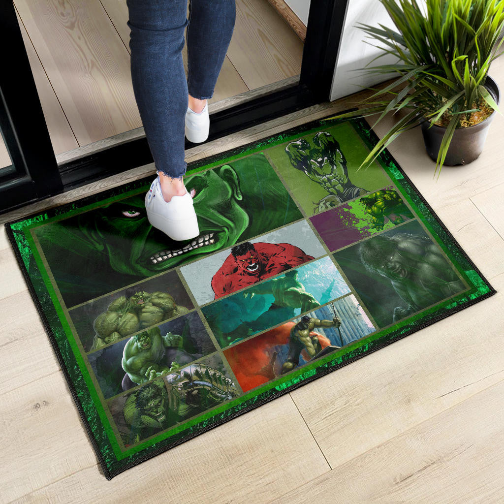 Angry Hulk The Incredible Hulk Door Mat Movie Home Decor Custom For Fans NT042002