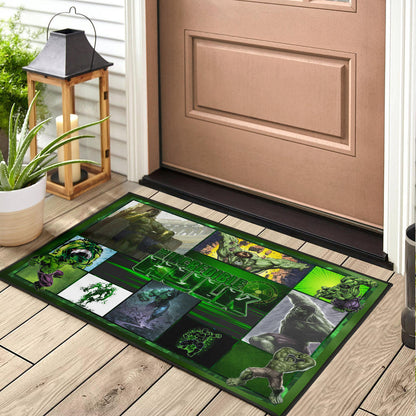 Angry Hulk The Incredible Hulk Door Mat Movie Home Decor Custom For Fans NT042003