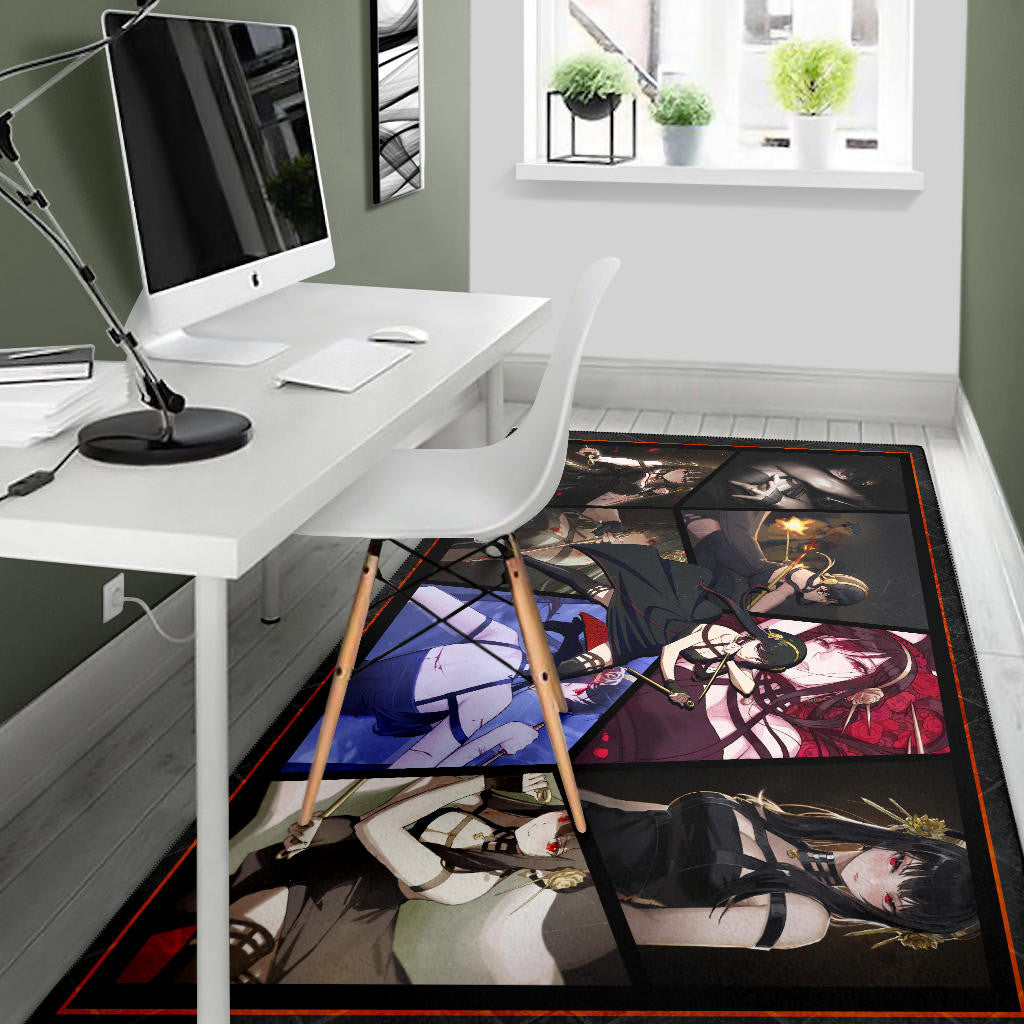 Yor Forger Spy x Family Area Rug Anime Home Decor Custom For Fans NA042801