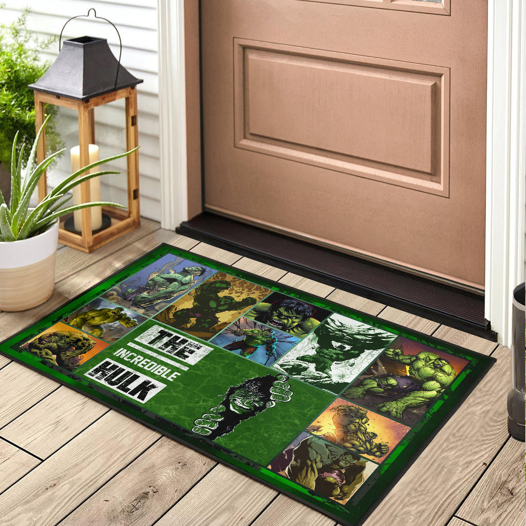 Angry Hulk The Incredible Hulk Door Mat Movie Home Decor Custom For Fans NT042004