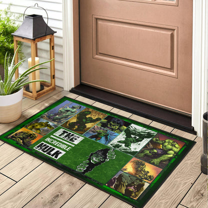 Angry Hulk The Incredible Hulk Door Mat Movie Home Decor Custom For Fans NT042004