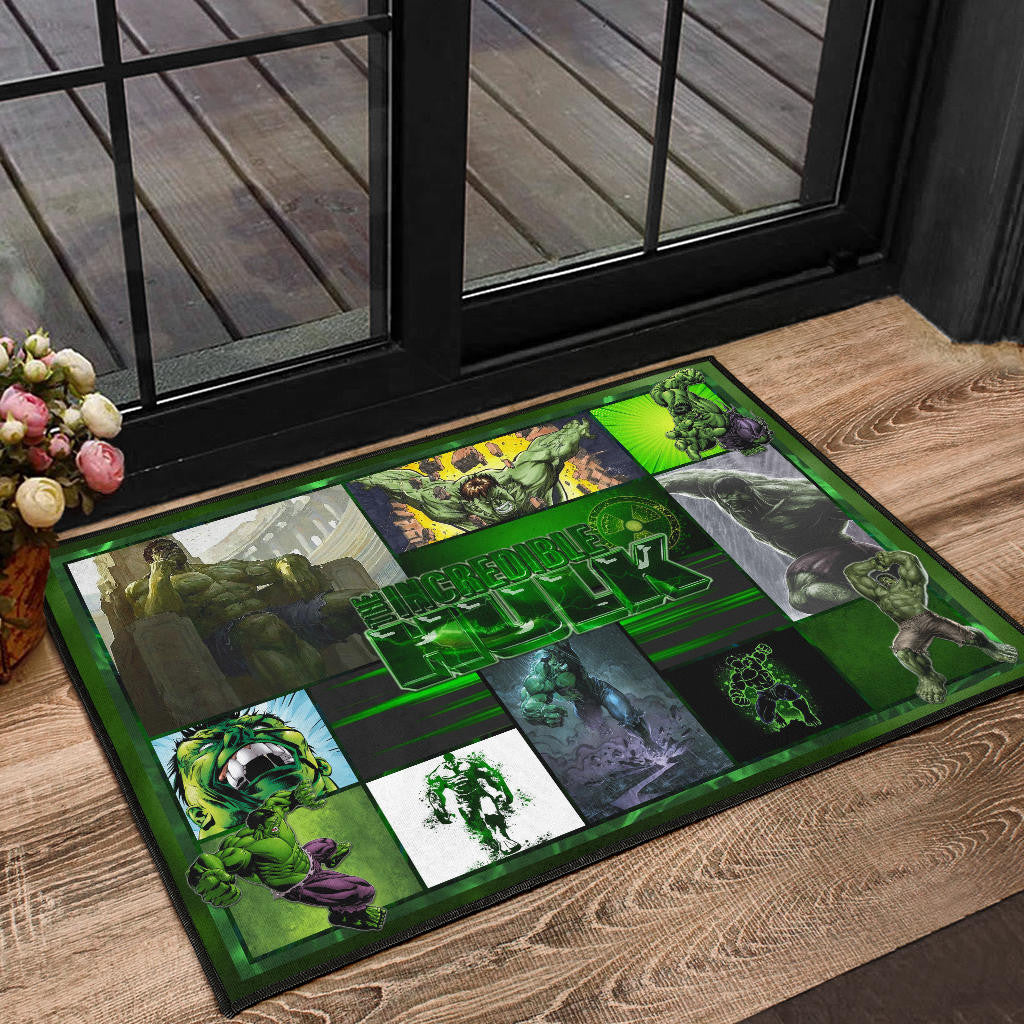 Angry Hulk The Incredible Hulk Door Mat Movie Home Decor Custom For Fans NT042003