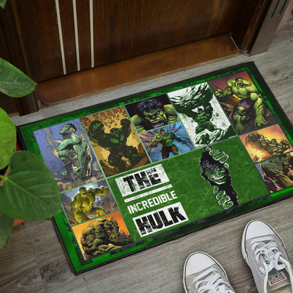 Angry Hulk The Incredible Hulk Door Mat Movie Home Decor Custom For Fans NT042004