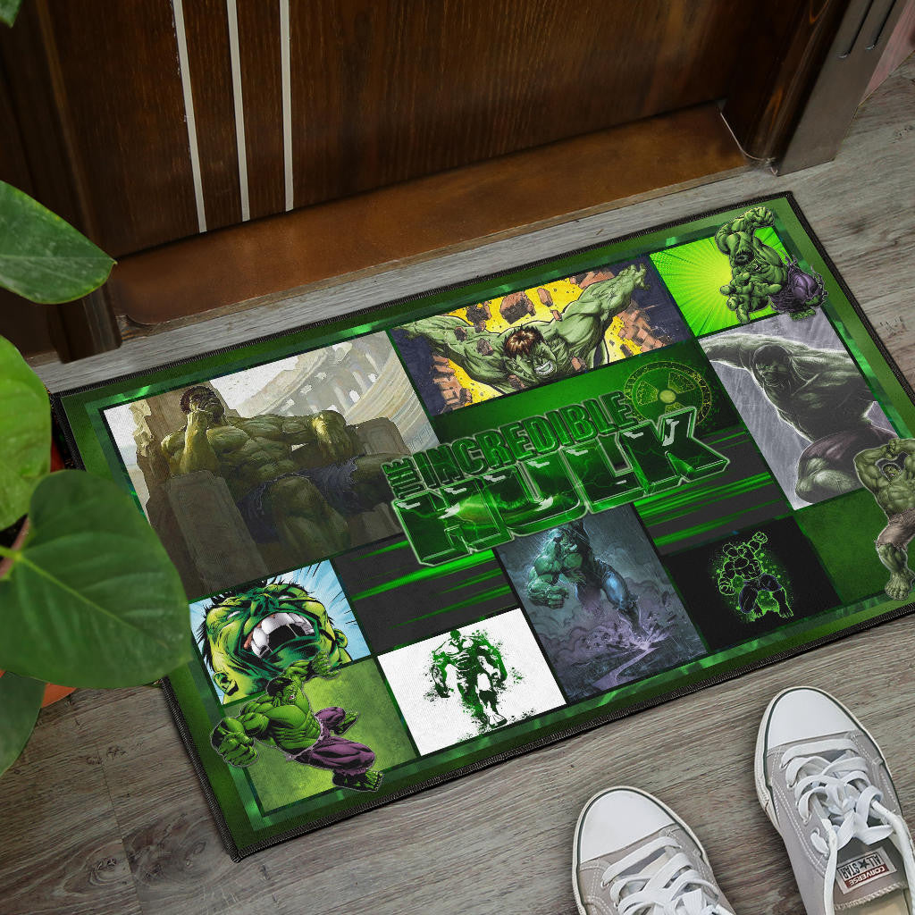 Angry Hulk The Incredible Hulk Door Mat Movie Home Decor Custom For Fans NT042003