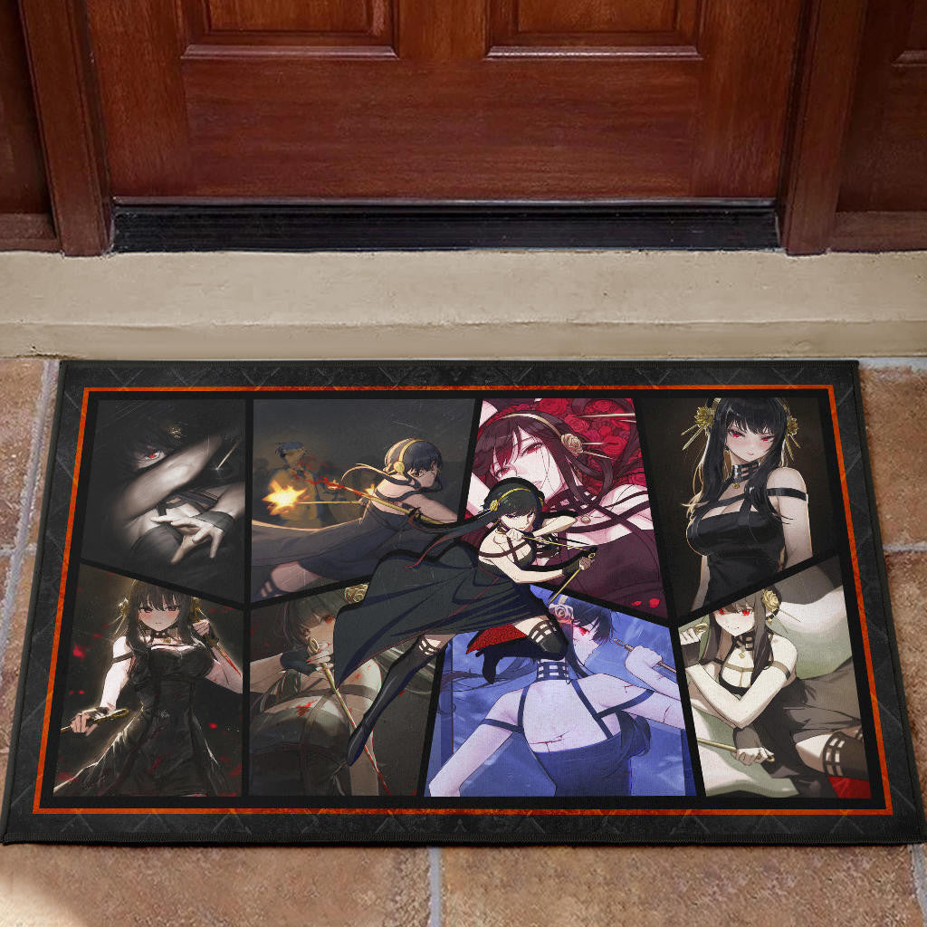 Yor Forger Spy x Family Door Mat Anime Home Decor Custom For Fans NA042801
