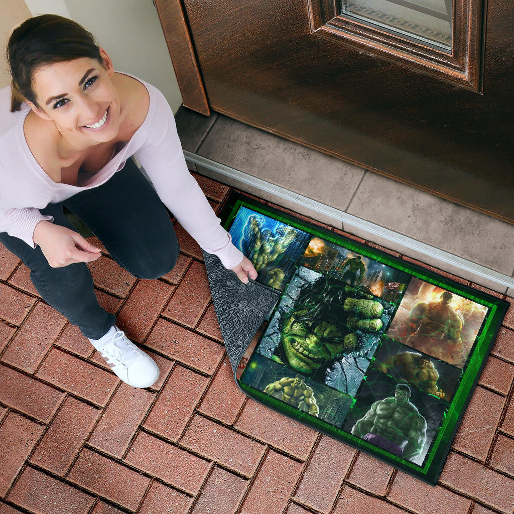 Angry Hulk The Incredible Hulk Door Mat Movie Home Decor Custom For Fans NT042001