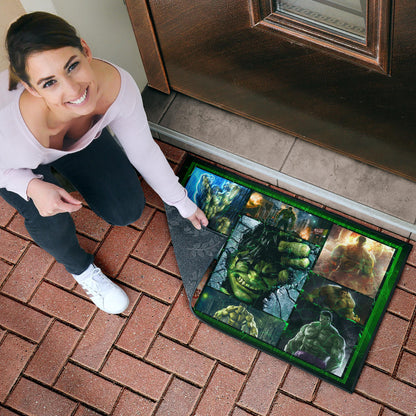 Angry Hulk The Incredible Hulk Door Mat Movie Home Decor Custom For Fans NT042001