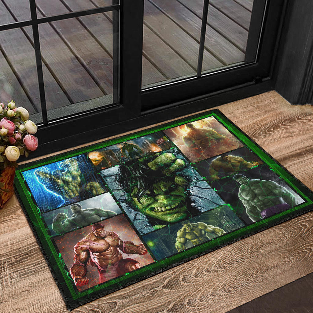 Angry Hulk The Incredible Hulk Door Mat Movie Home Decor Custom For Fans NT042001