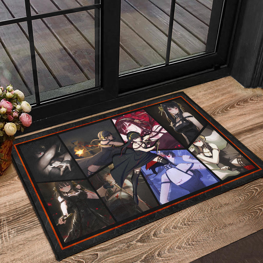 Yor Forger Spy x Family Door Mat Anime Home Decor Custom For Fans NA042801