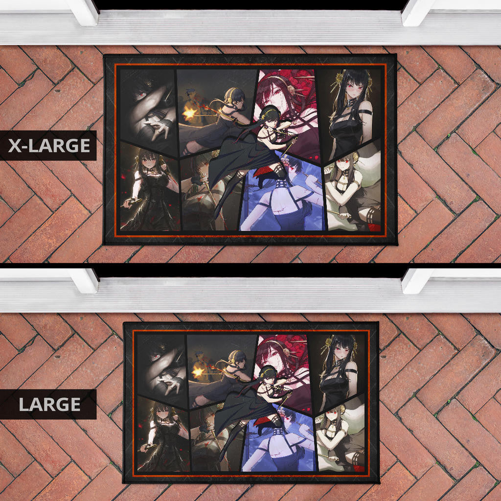 Yor Forger Spy x Family Door Mat Anime Home Decor Custom For Fans NA042801