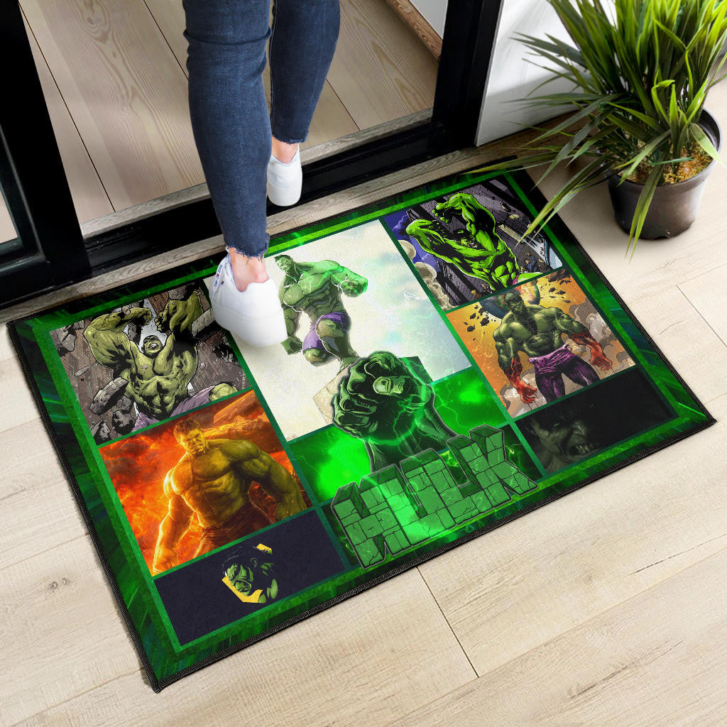 Angry Hulk The Incredible Hulk Door Mat Movie Home Decor Custom For Fans NT042201