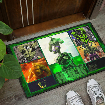 Angry Hulk The Incredible Hulk Door Mat Movie Home Decor Custom For Fans NT042201