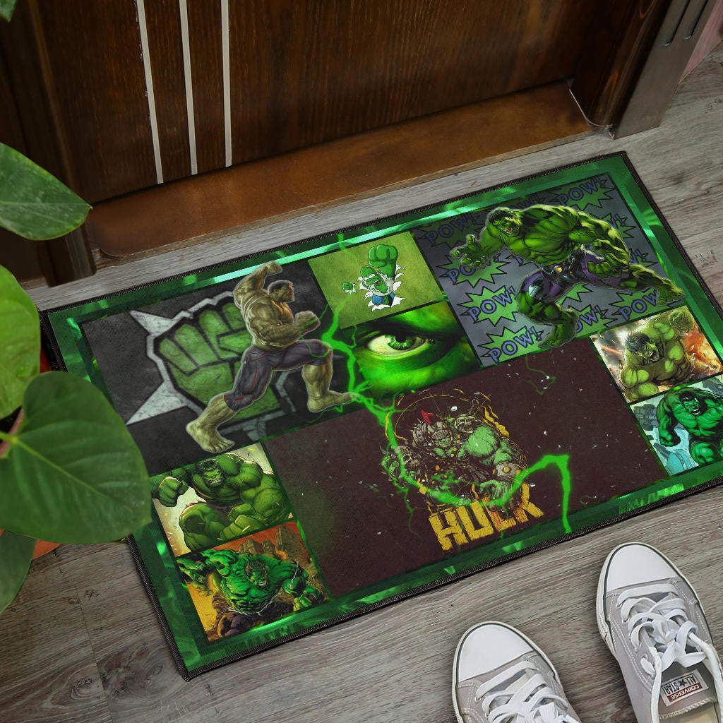 Angry Hulk The Incredible Hulk Door Mat Movie Home Decor Custom For Fans NT042202