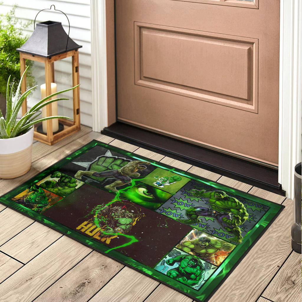 Angry Hulk The Incredible Hulk Door Mat Movie Home Decor Custom For Fans NT042202