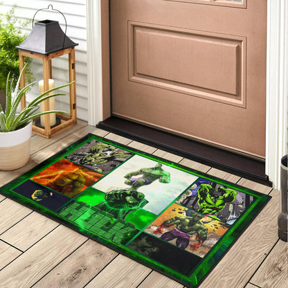 Angry Hulk The Incredible Hulk Door Mat Movie Home Decor Custom For Fans NT042201