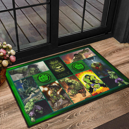 Angry Hulk The Incredible Hulk Door Mat Movie Home Decor Custom For Fans NT042204