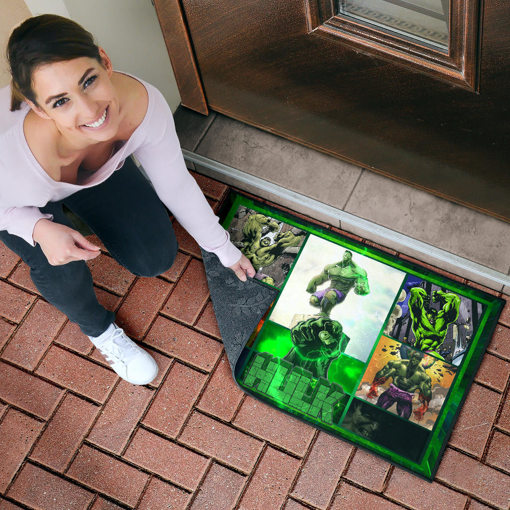 Angry Hulk The Incredible Hulk Door Mat Movie Home Decor Custom For Fans NT042201