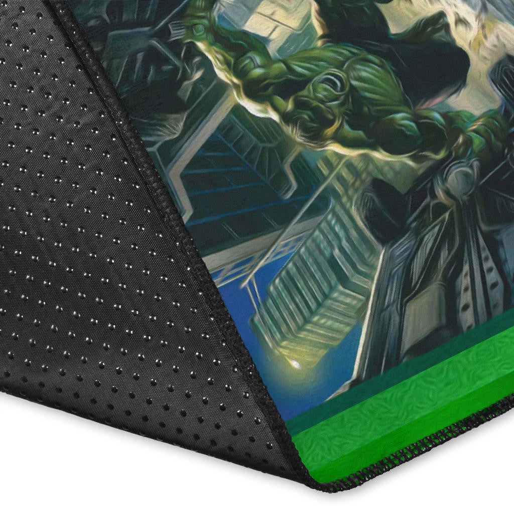 Angry Hulk The Incredible Hulk Area Rug Movie Home Decor Custom For Fans NT042204
