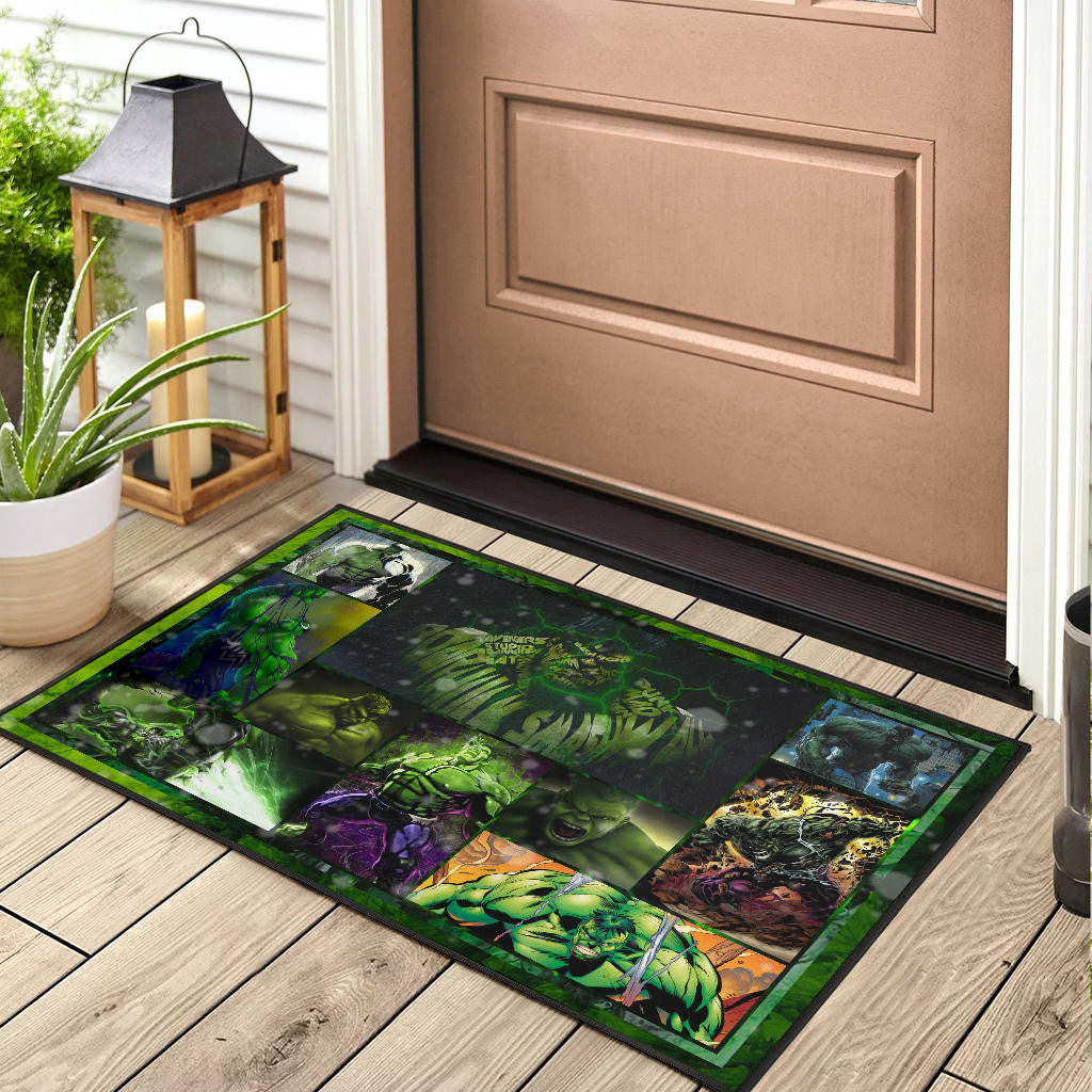 Angry Hulk The Incredible Hulk Door Mat Movie Home Decor Custom For Fans NT042203
