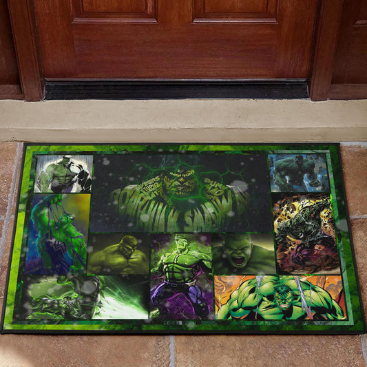 Angry Hulk The Incredible Hulk Door Mat Movie Home Decor Custom For Fans NT042203