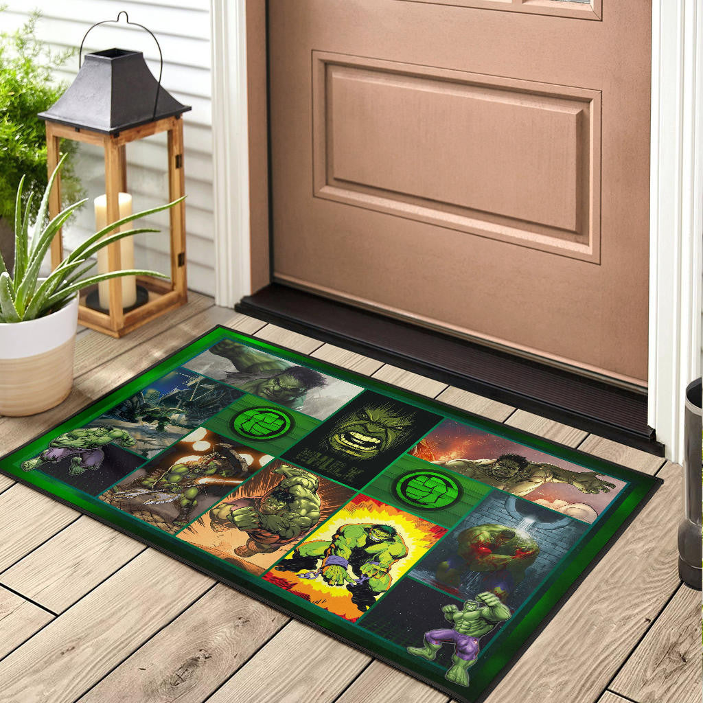 Angry Hulk The Incredible Hulk Door Mat Movie Home Decor Custom For Fans NT042204
