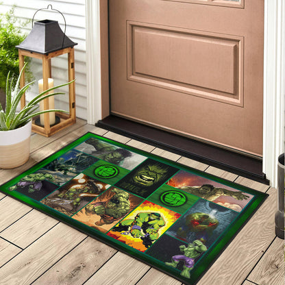 Angry Hulk The Incredible Hulk Door Mat Movie Home Decor Custom For Fans NT042204