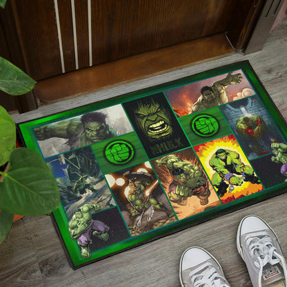 Angry Hulk The Incredible Hulk Door Mat Movie Home Decor Custom For Fans NT042204
