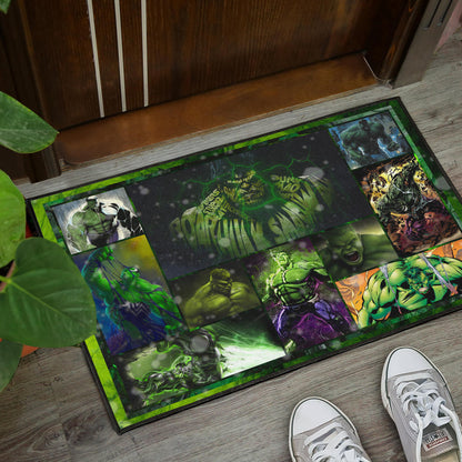 Angry Hulk The Incredible Hulk Door Mat Movie Home Decor Custom For Fans NT042203
