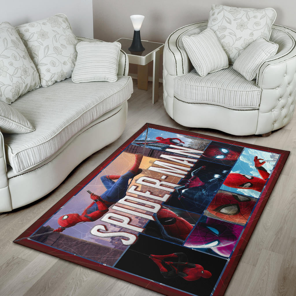Spider Man No Way Home Area Rug Movie Home Decor Custom For Fans NT042601