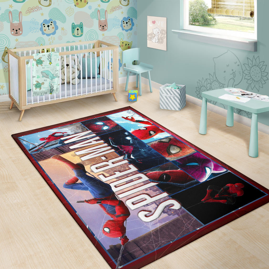 Spider Man No Way Home Area Rug Movie Home Decor Custom For Fans NT042601