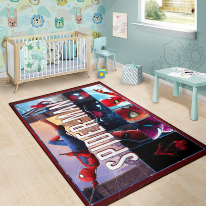 Spider Man No Way Home Area Rug Movie Home Decor Custom For Fans NT042601
