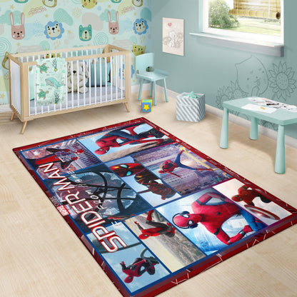 Spider Man No Way Home Area Rug Movie Home Decor Custom For Fans NT042602