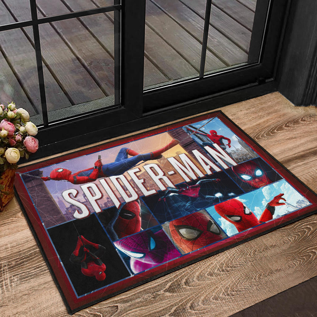 Spider Man No Way Home Door Mat Movie Home Decor Custom For Fans NT042601