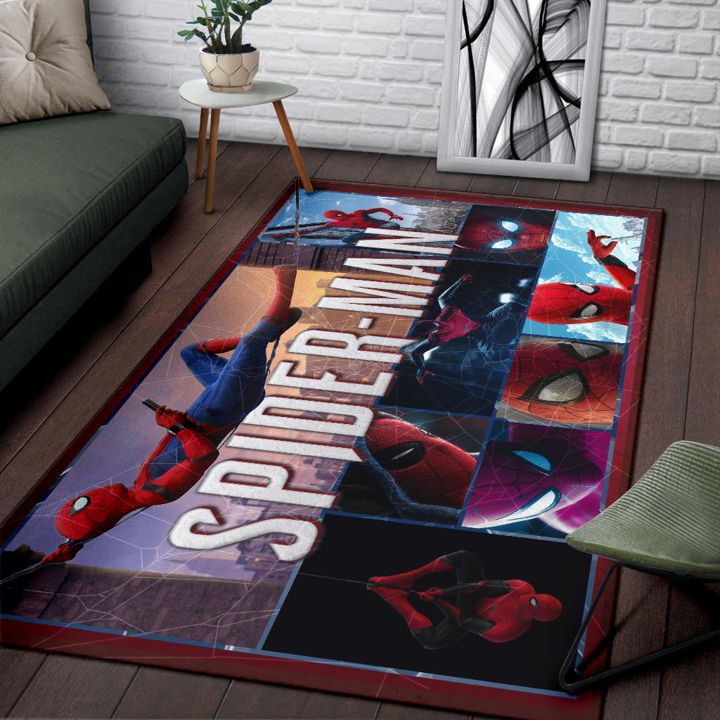 Spider Man No Way Home Area Rug Movie Home Decor Custom For Fans NT042601