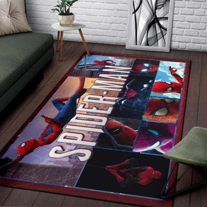 Spider Man No Way Home Area Rug Movie Home Decor Custom For Fans NT042601