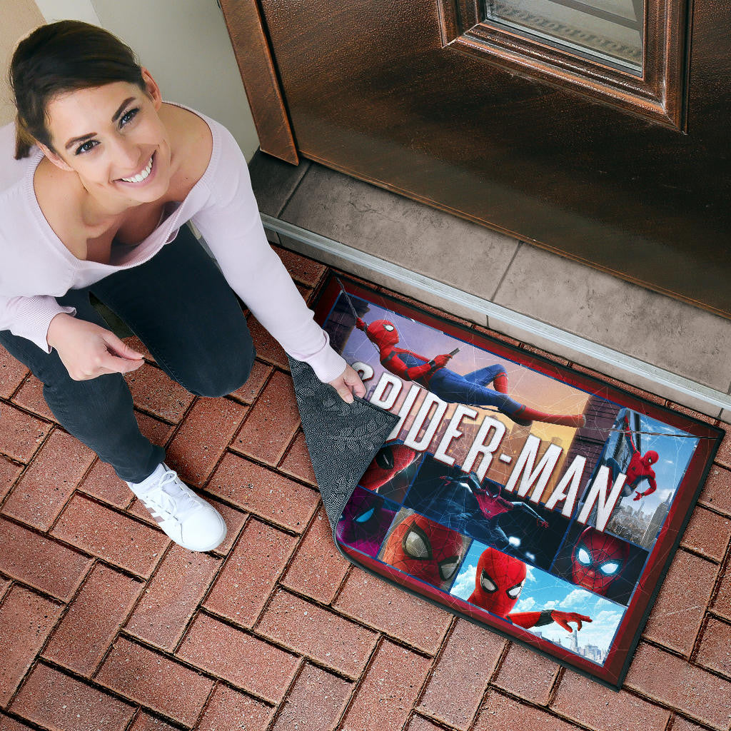 Spider Man No Way Home Door Mat Movie Home Decor Custom For Fans NT042601