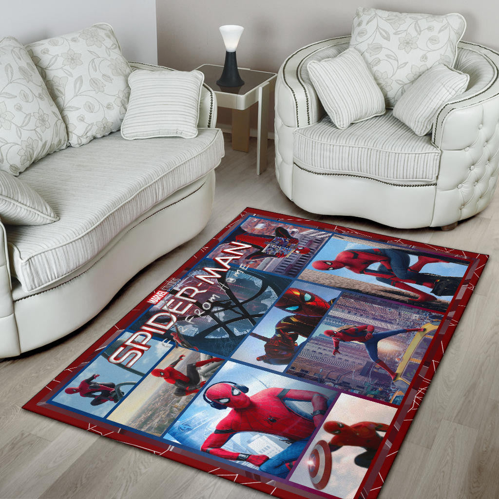 Spider Man No Way Home Area Rug Movie Home Decor Custom For Fans NT042602
