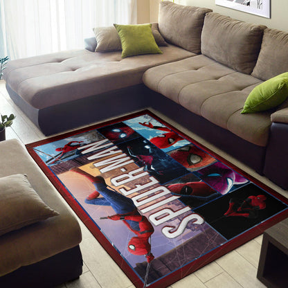 Spider Man No Way Home Area Rug Movie Home Decor Custom For Fans NT042601