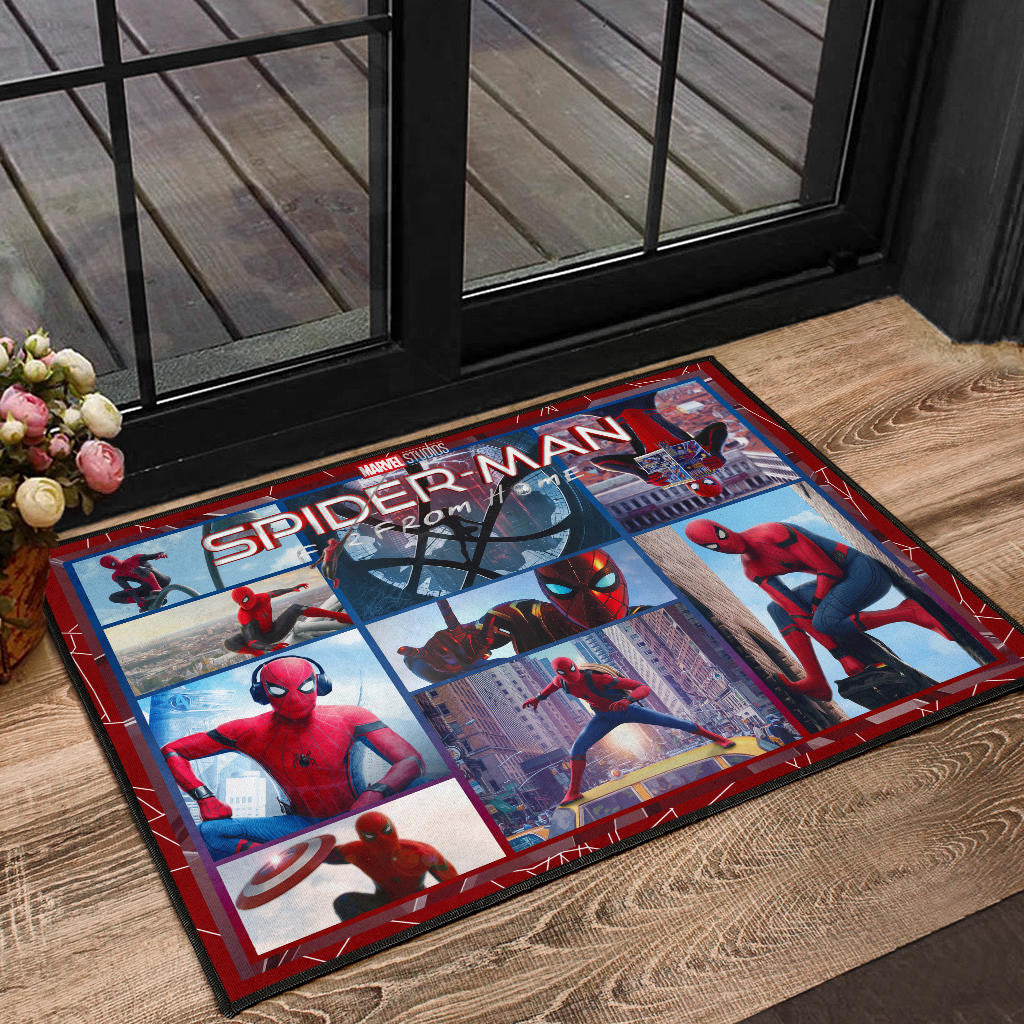Spider Man No Way Home Door Mat Movie Home Decor Custom For Fans NT042602