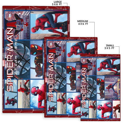 Spider Man No Way Home Area Rug Movie Home Decor Custom For Fans NT042602