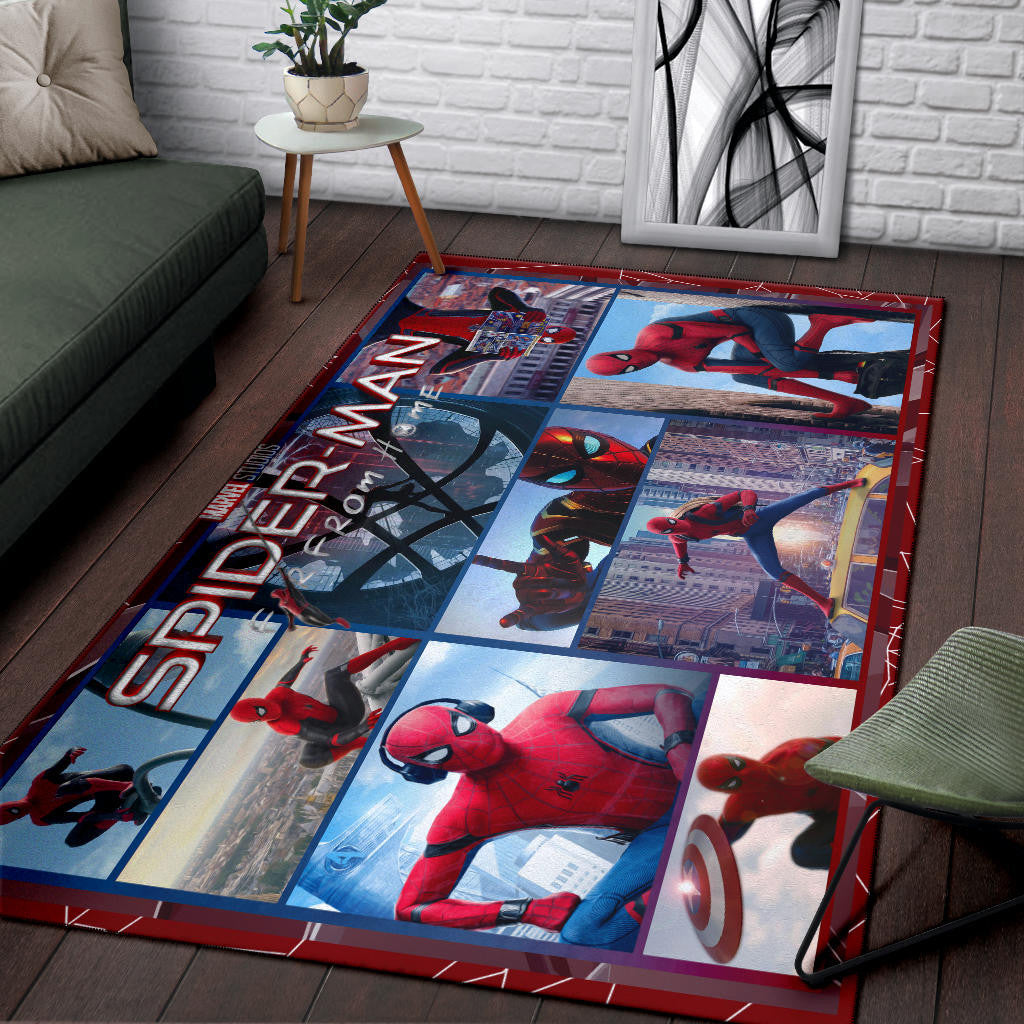 Spider Man No Way Home Area Rug Movie Home Decor Custom For Fans NT042602