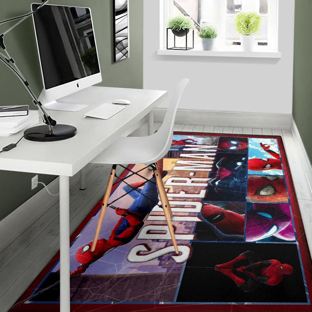 Spider Man No Way Home Area Rug Movie Home Decor Custom For Fans NT042601