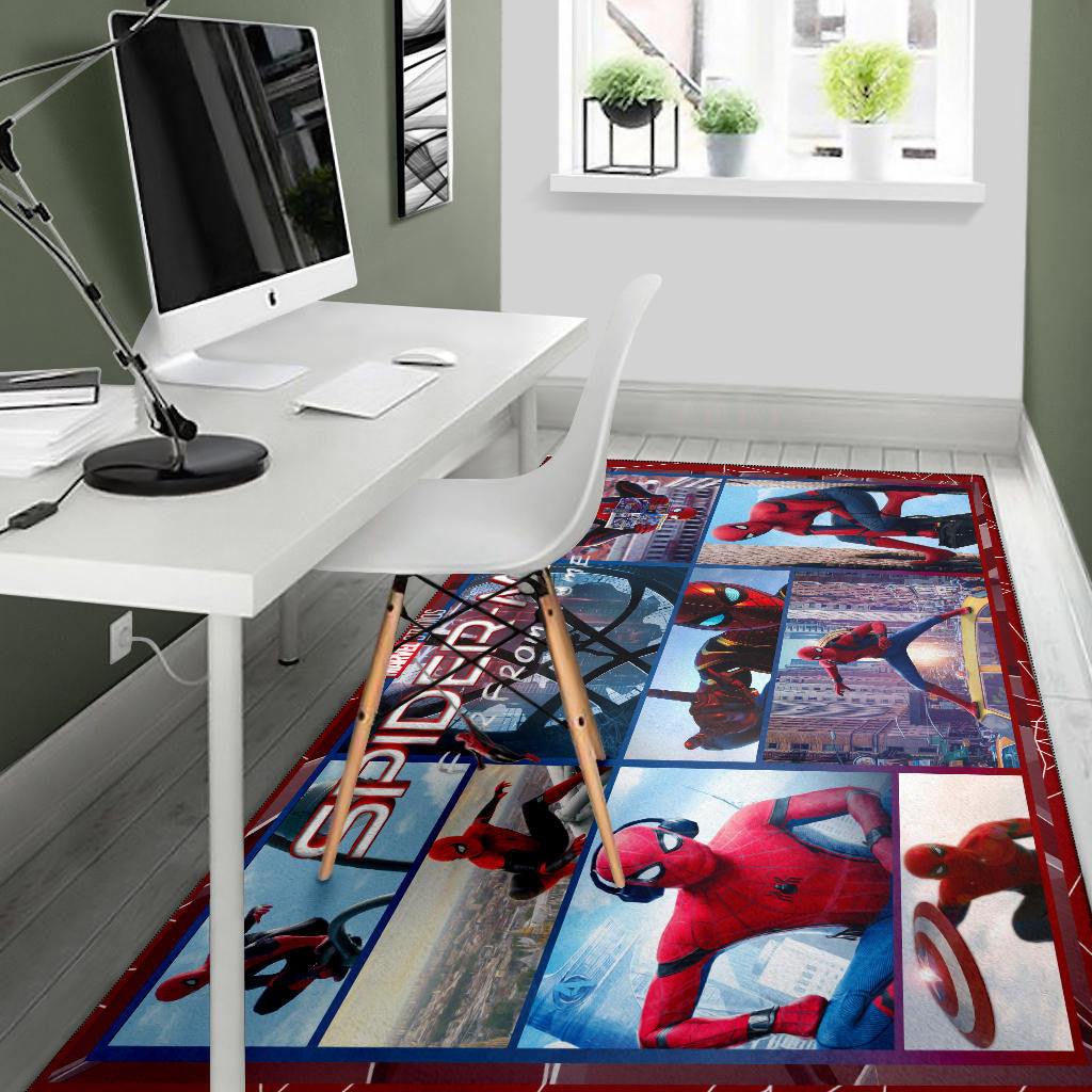Spider Man No Way Home Area Rug Movie Home Decor Custom For Fans NT042602