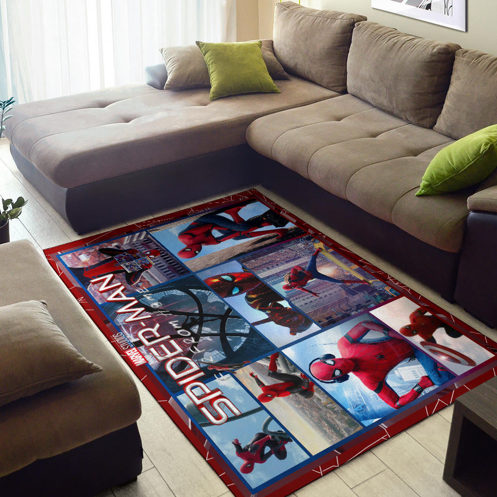 Spider Man No Way Home Area Rug Movie Home Decor Custom For Fans NT042602