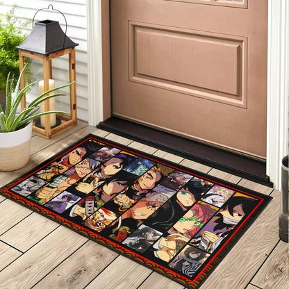 Hashira Strongest Characters Demon Slayer Door Mat Anime Home Decor Custom For Fans NA051001
