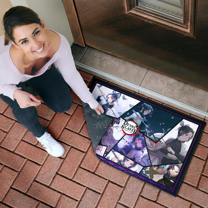 Shinobu Kocho Insect Hashira Demon Slayer Door Mat Anime Home Decor Custom For Fans NA051104